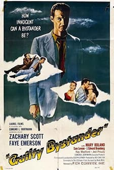 Guilty Bystander (1950) afişi