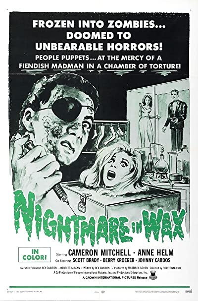 Nightmare In Wax (1969) afişi