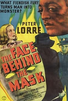 The Face Behind The Mask (1941) afişi