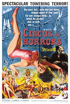 Circus Of Horrors (1960) afişi