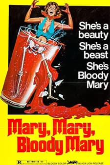 Mary Mary Bloody Mary (1975) afişi
