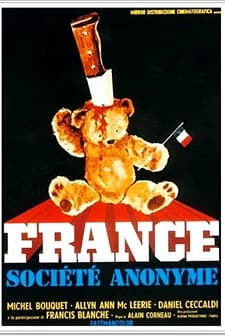 France Société Anonyme (1974) afişi