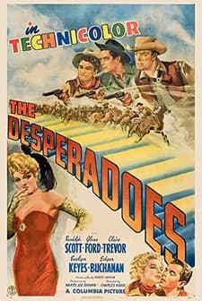 The Desperadoes (1943) afişi
