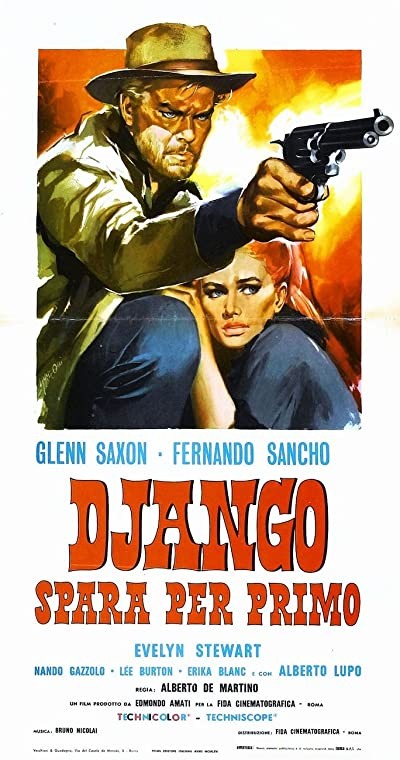 Django Spara Per Primo (1966) afişi