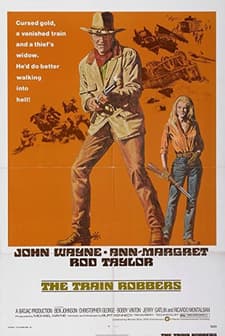 The Train Robbers (1973) afişi