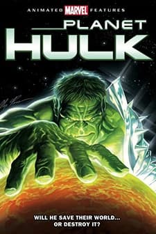 Planet Hulk (2010) afişi