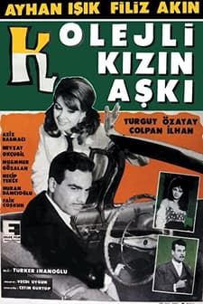 Kolejli Kızın Aşkı (1965) afişi