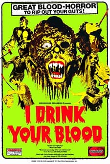 I Drink Your Blood (1970) afişi
