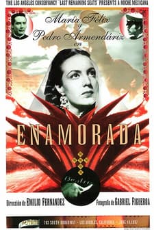 Enamorada (1946) afişi