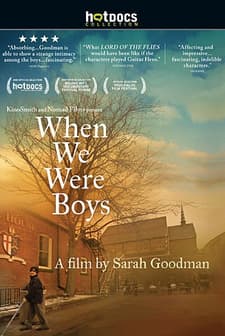 When We Were Boys (2009) afişi