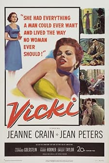 Vicki (1953) afişi