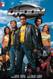 Dhoom (2004) afişi