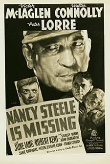 Nancy Steele Is Missing! (1937) afişi