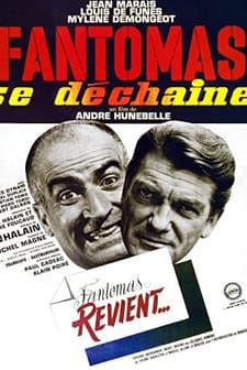 Fantômas Se Déchaîne (1965) afişi