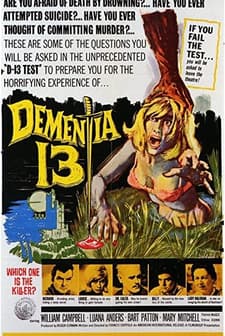 Dementia 13 (1963) afişi