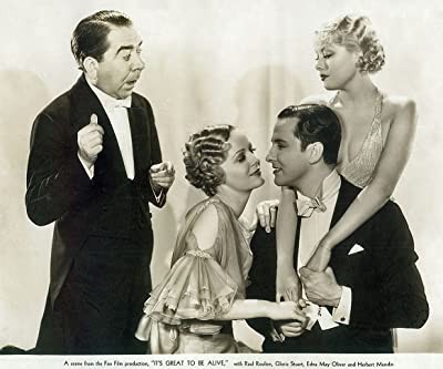 It's Great To Be Alive (1933) afişi