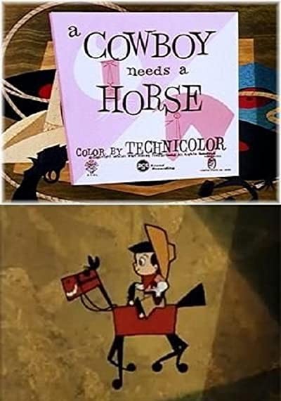 A Cowboy Needs A Horse (1956) afişi