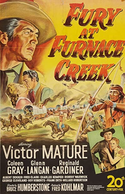 Fury At Furnace Creek (1948) afişi