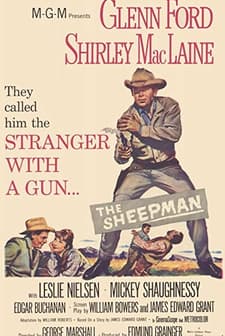 The Sheepman (1958) afişi