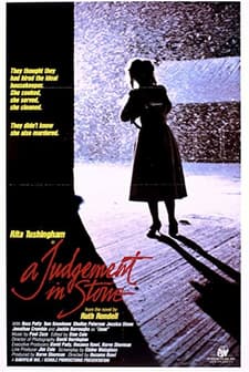 A Judgment In Stone (1986) afişi