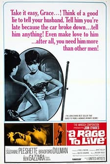 Yaşamak Hırsı (1965) afişi