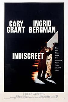 Indiscreet (1958) afişi