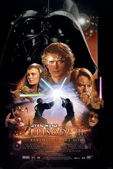 Star Wars: Bölüm 3 - Sith'in İntikamı (2005) afişi