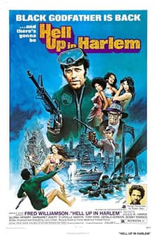 Harlem Cehennemi (1973) afişi