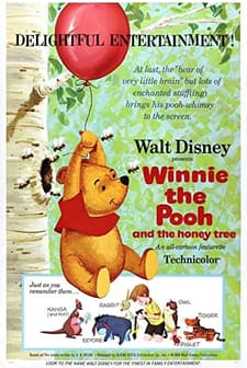 Winnie the Pooh and the Honey Tree (1966) afişi