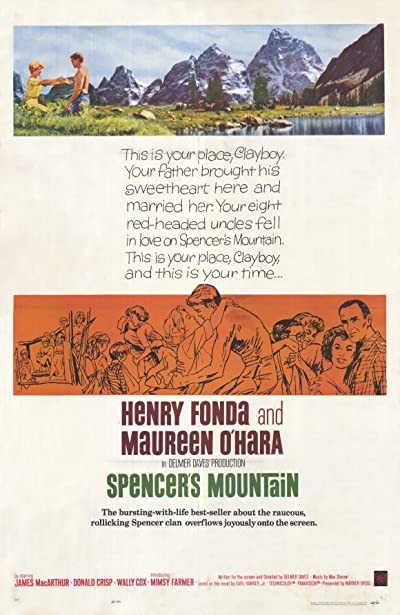 Spencer's Mountain (1963) afişi