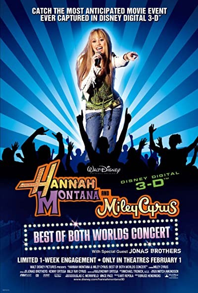 Hannah Montana & Miley Cyrus: Best of Both Worlds Concert (2008) afişi