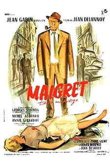 Maigret Tend Un Piège (1958) afişi