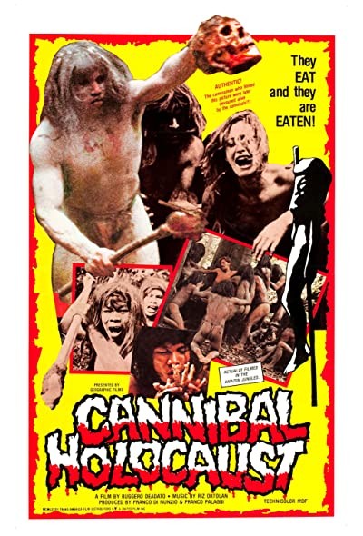 Cannibal Holocaust (1980) afişi