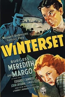 Winterset (1936) afişi
