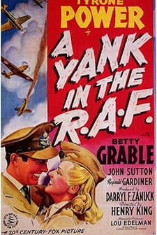 A Yank in the R.A.F. (1941) afişi