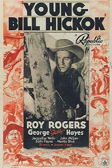 Young Bill Hickok (1940) afişi