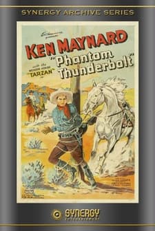 Phantom Thunderbolt (1933) afişi