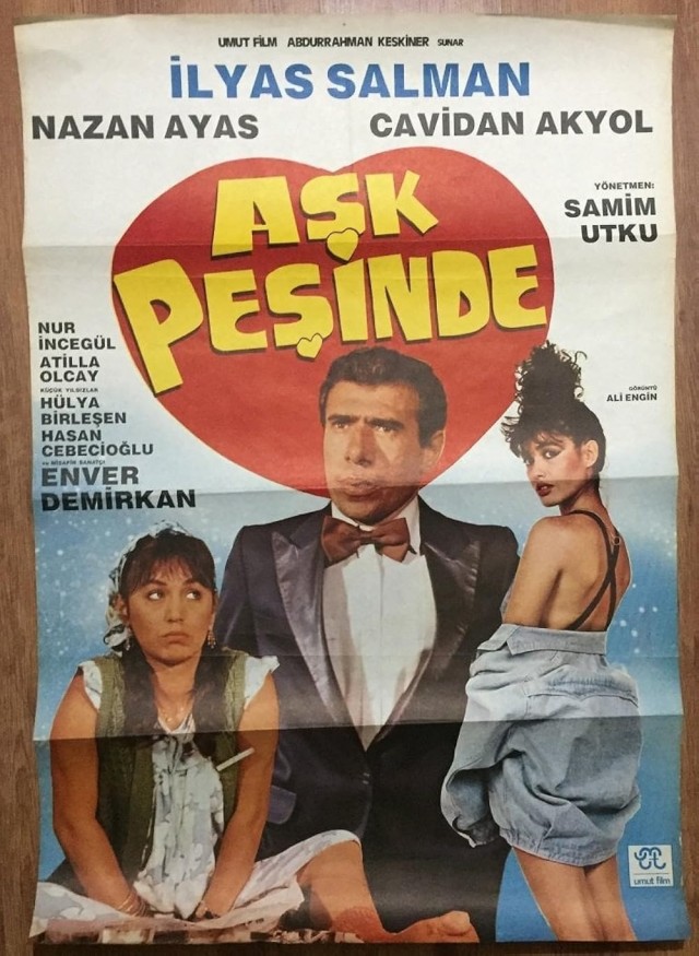 Aşk Peşinde (1987) afişi