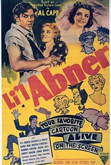 Li'l Abner (1940) afişi