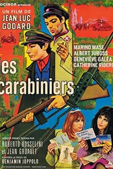 The Carabineers (1963) afişi