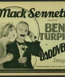 Daddy Boy (1927) afişi