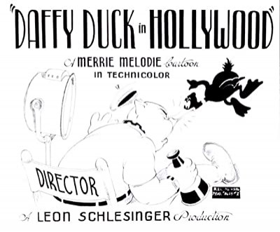 Daffy Duck in Hollywood (1938) afişi
