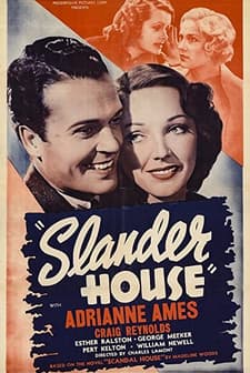 Slander House (1938) afişi