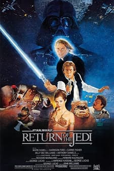 Yıldız Savaşları Bölüm VI: Jedi'ın Dönüşü (1983) afişi