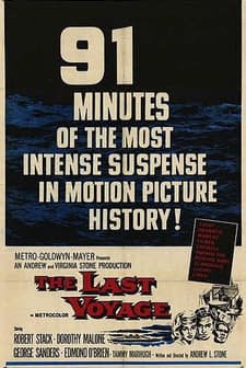 The Last Voyage (1960) afişi
