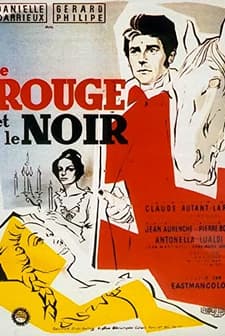 Le Rouge Et Le Noir (1954) afişi