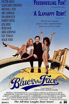 Blue in The Face (1995) afişi