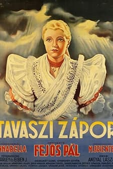 Tavaszi Zápor (1932) afişi