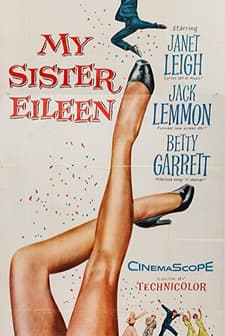 My Sister Eileen (1955) afişi