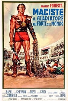 Maciste, Il Gladiatore Più Forte Del Mondo (1962) afişi